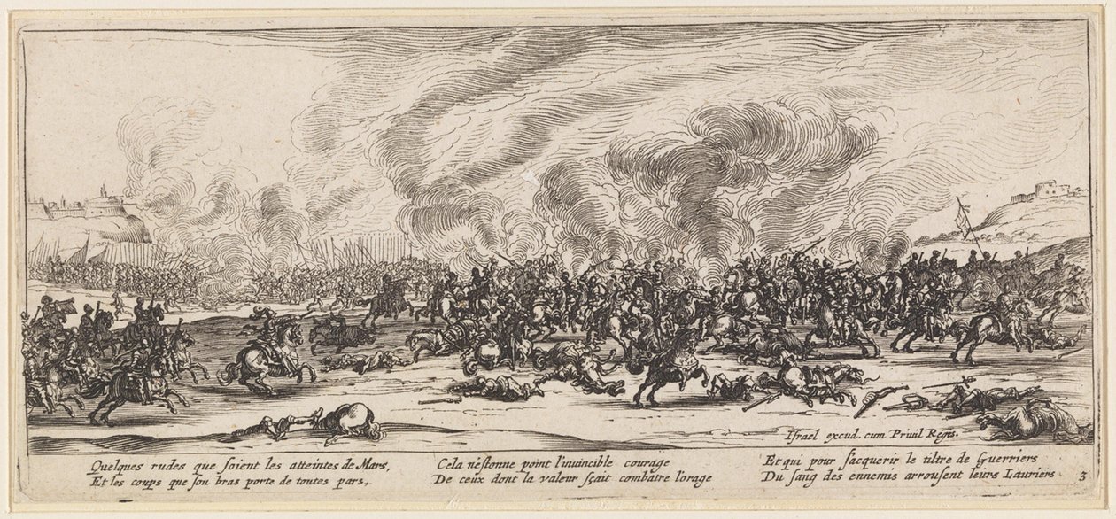 La bataille - Jacques Callot