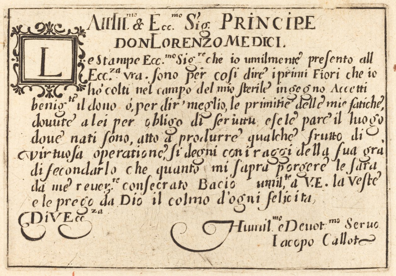 Dédicace à Don Lorenzo de
