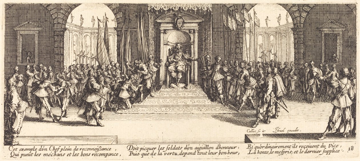 Distribution des récompenses - Jacques Callot