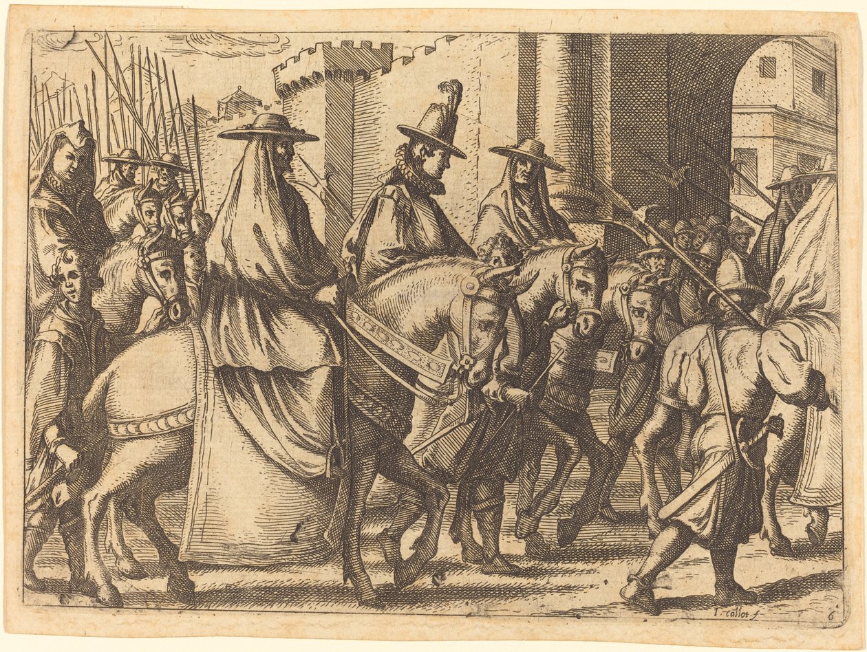 Entrée à Ferrare - Jacques Callot
