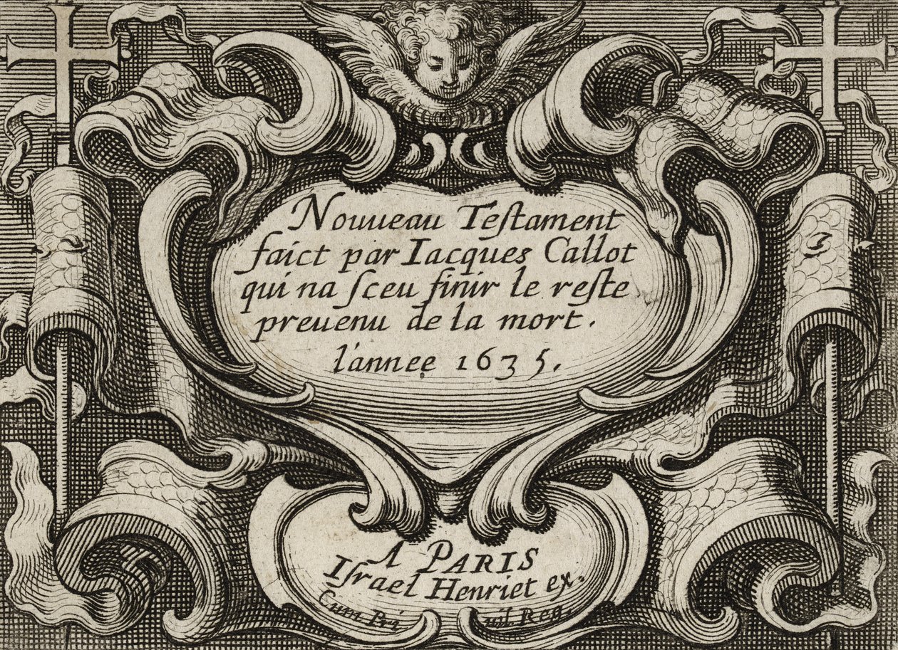Frontispice, c.1635 - Jacques Callot