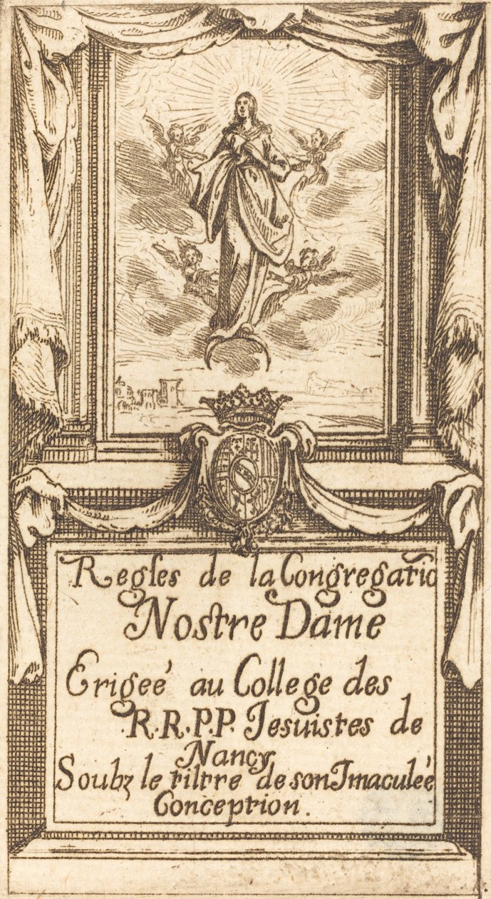 Frontispice pour Les Règles de l