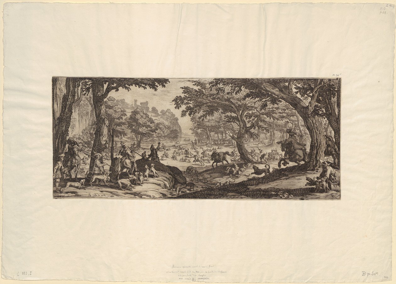 Grande chasse - Jacques Callot
