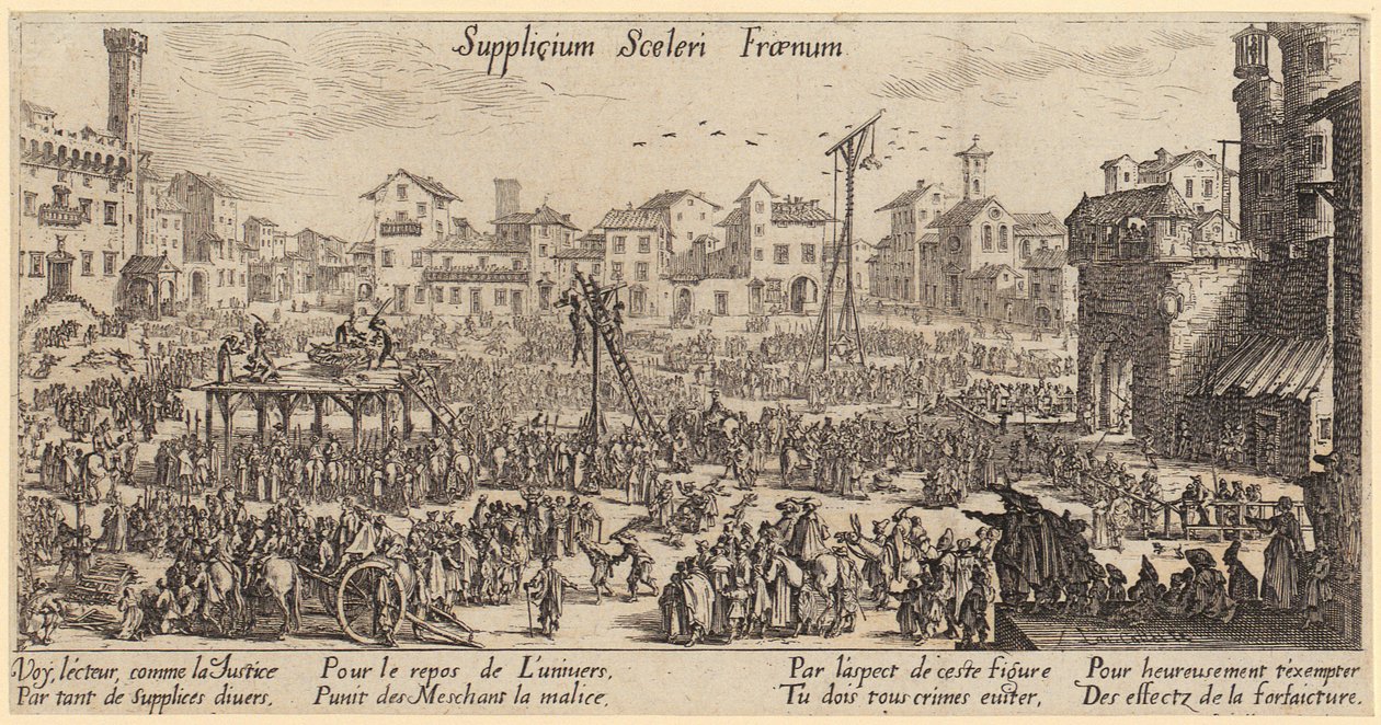 Saint Matthias, feuille n° 13 de la série « Jésus, les douze apôtres et Marie » - Jacques Callot