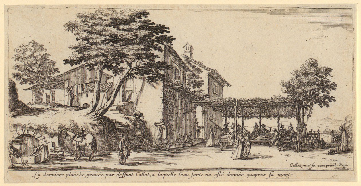 Saint Thaddée ou Saint Jude, feuille n° 16 de la série « Jésus, les douze apôtres et Marie » - Jacques Callot