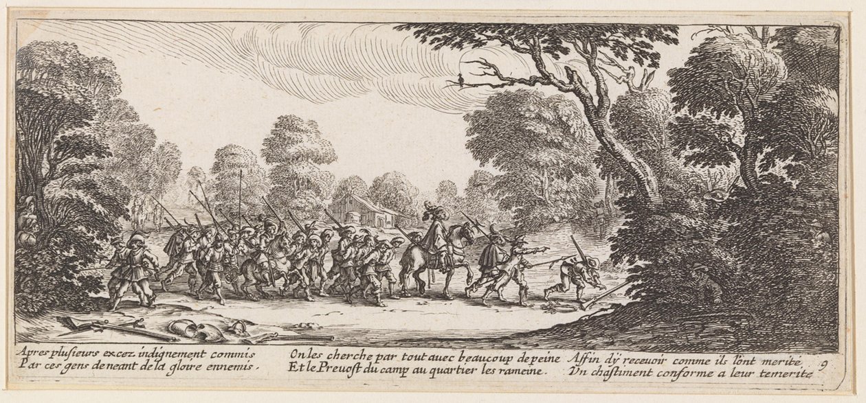 Le transfert des prisonniers - Jacques Callot