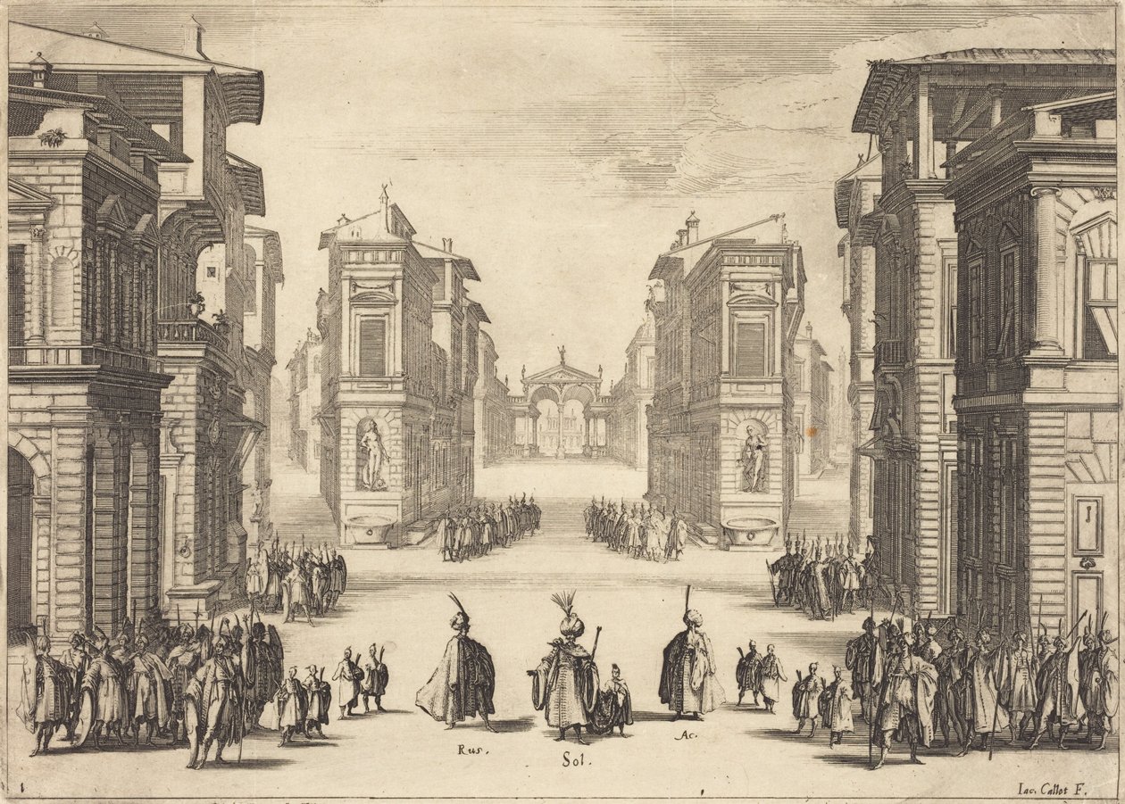 Soliman, Acte I - Jacques Callot