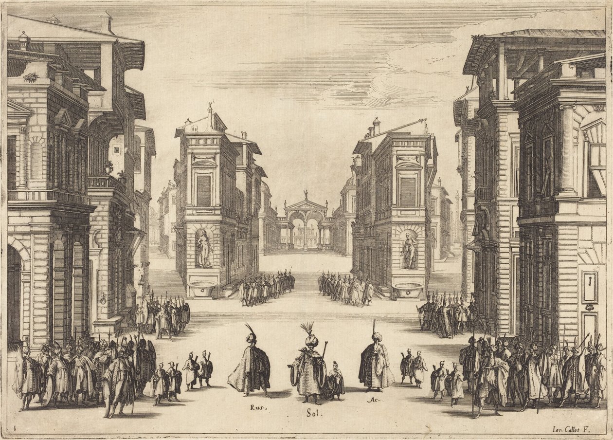Soliman, Acte I - Jacques Callot