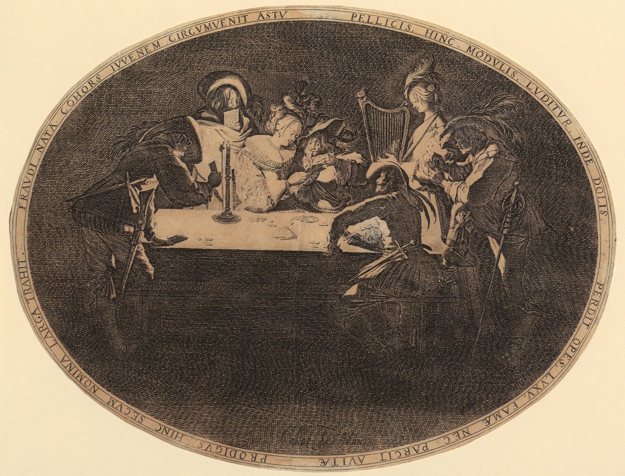 joueurs de cartes - Jacques Callot