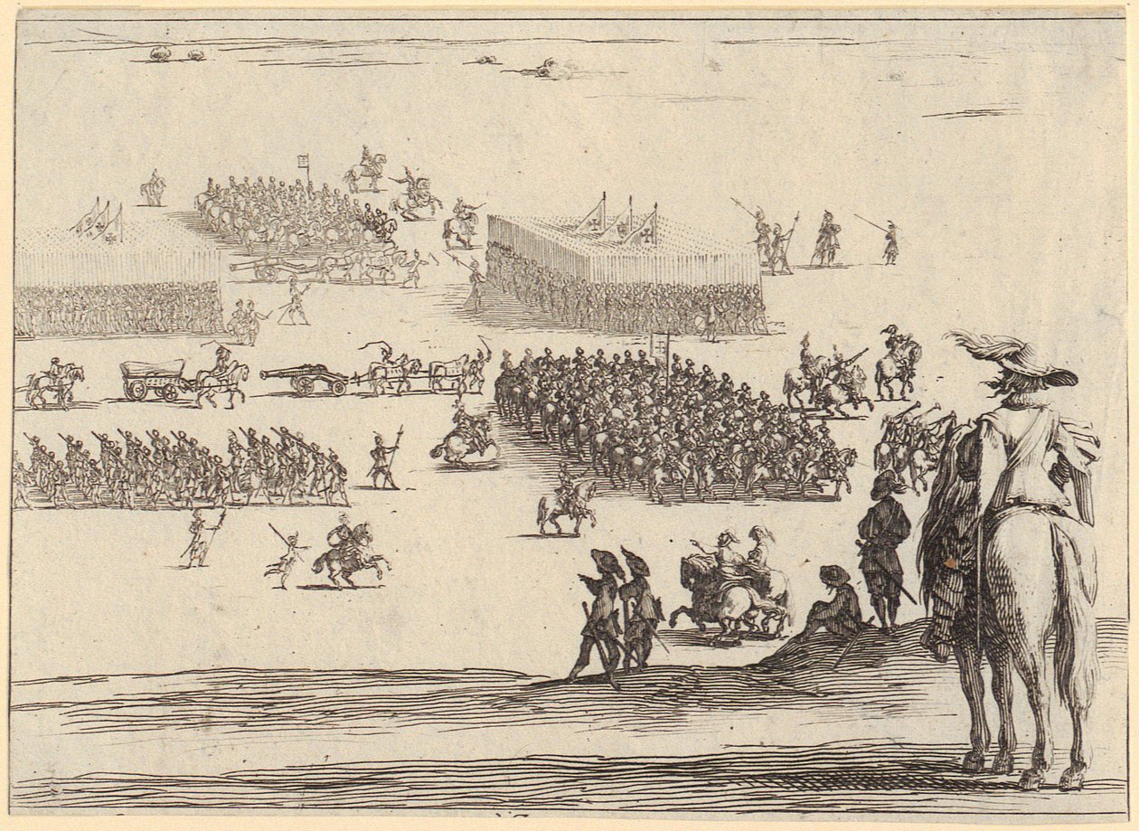 La Crucifixion, feuille n° 11 de la série « La Petite Passion » - Jacques Callot