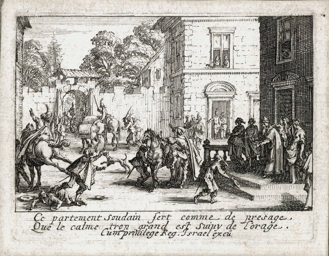 La Vie du Fils Prodigue … (engraving) - Jacques Callot