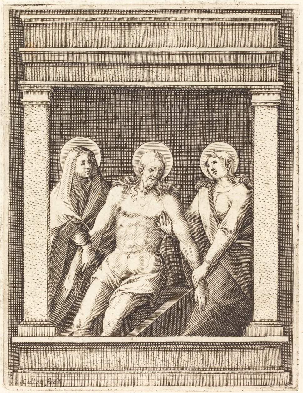 Lamentation, 1608-1611 - Jacques Callot