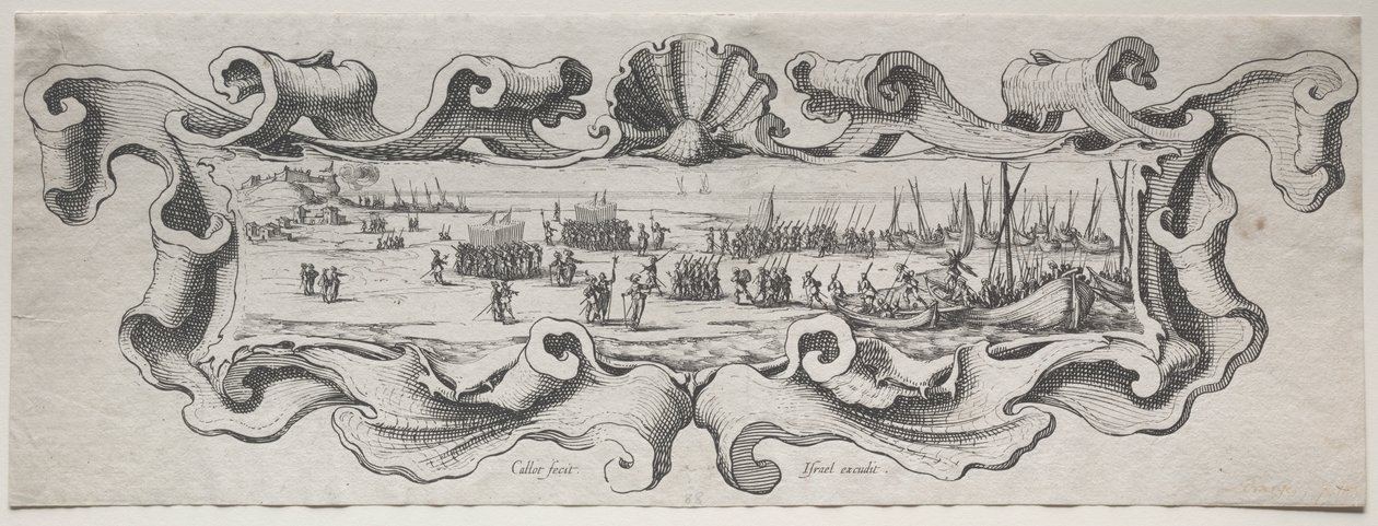 Le Débarquement des Troupes - Jacques Callot
