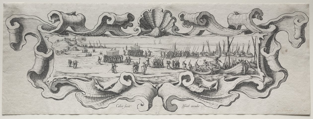 Le Débarquement des Troupes - Jacques Callot