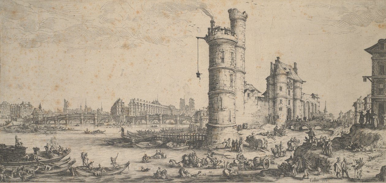 Le Pont Neuf, Paris - Jacques Callot