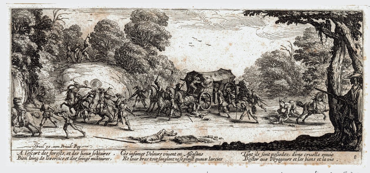 Les Miseres et les Malheurs de la Guerre … (engraving) - Jacques Callot