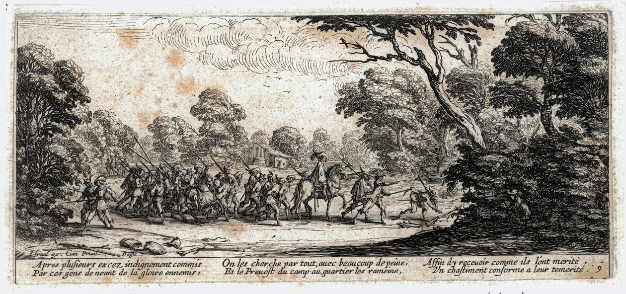 Les Miseres et les Malheurs de la Guerre … (engraving) - Jacques Callot
