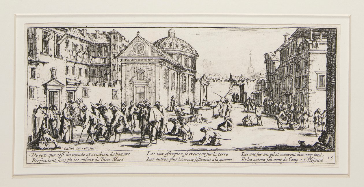 Les grandes misères de la guerre: No. 15 - L - Jacques Callot