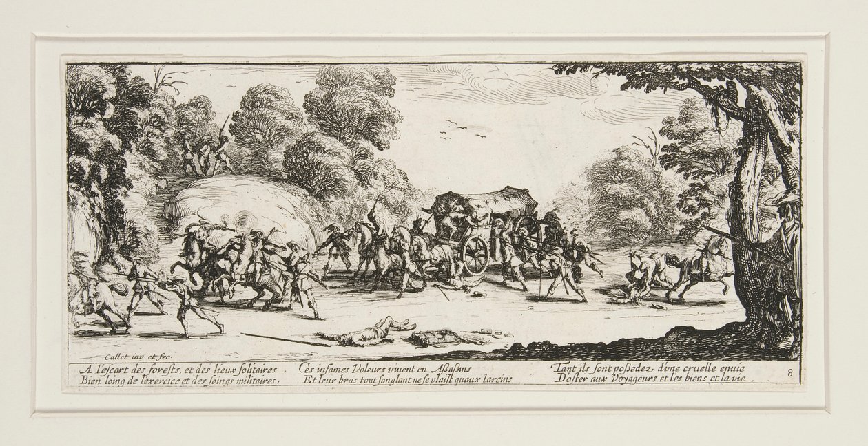 Les grandes misères de la guerre : No. 8 - L - Jacques Callot