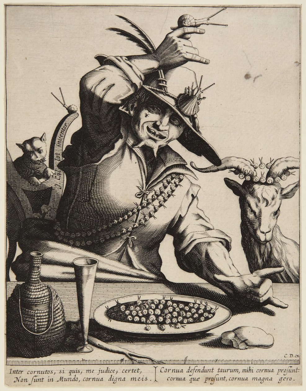 Homme aux escargots - Jacques Callot