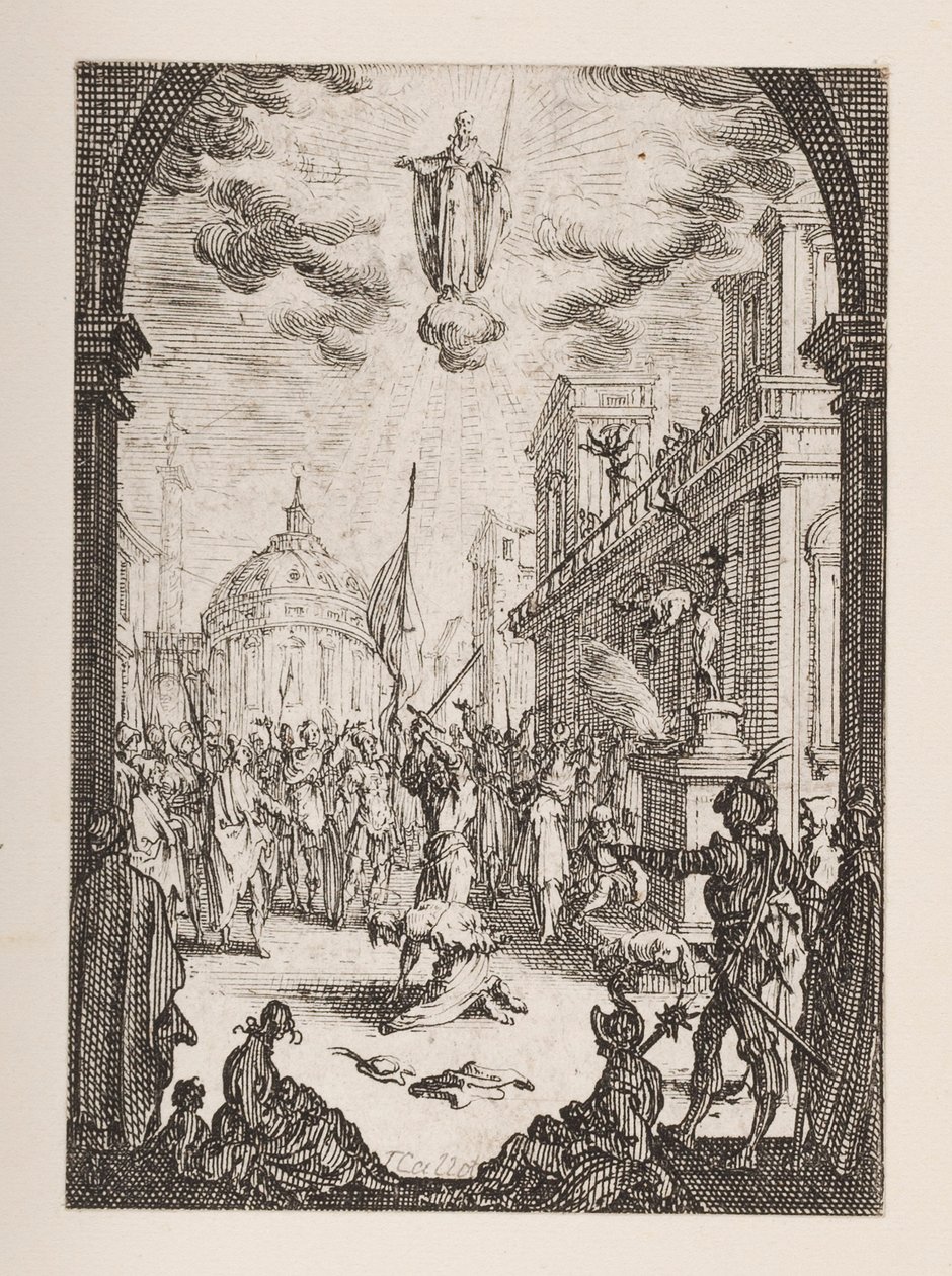 Le Martyre de Saint Jacques, no.3 de La série Le Martyre des Apôtres - Jacques Callot