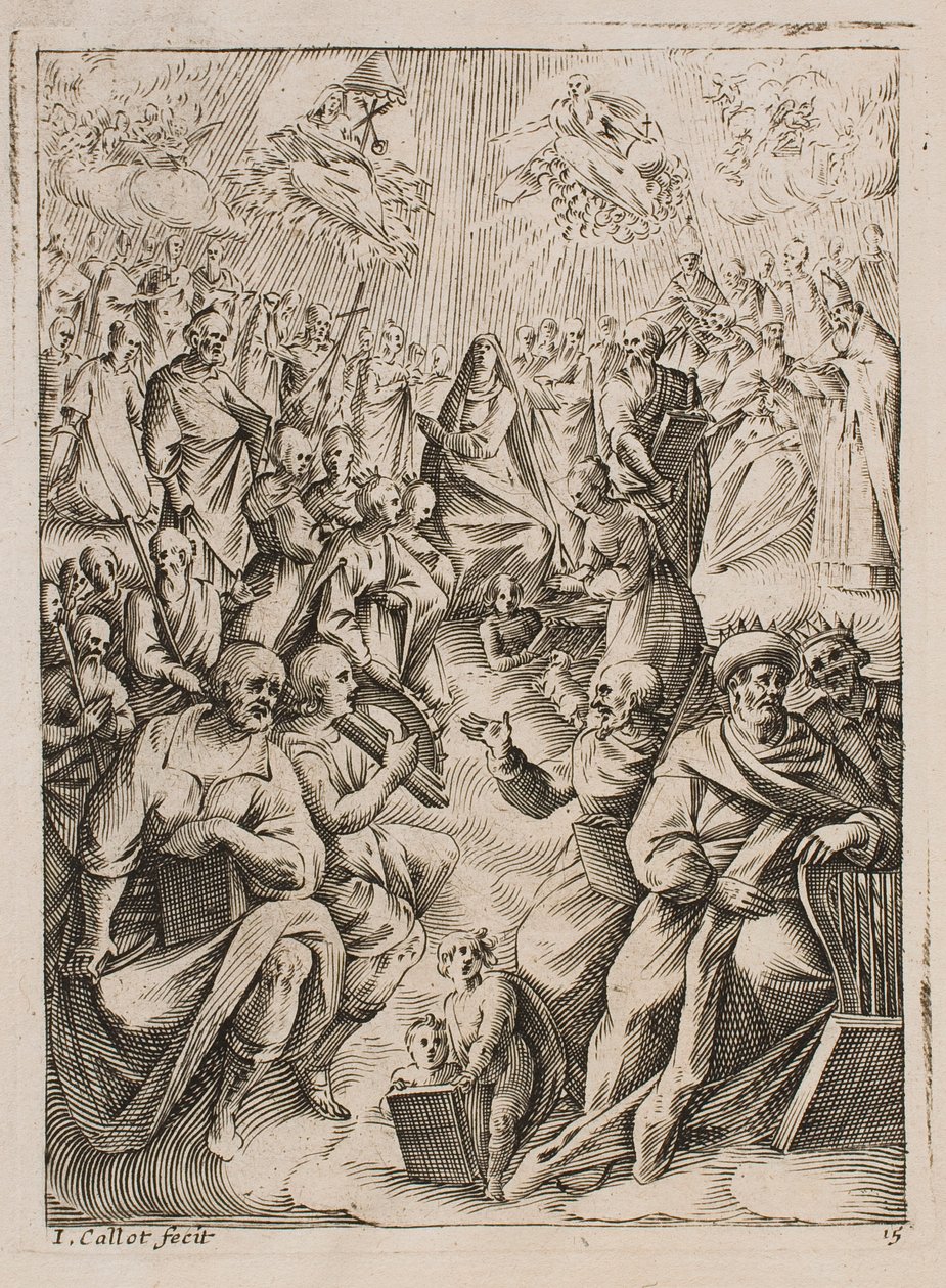 « Paradis », tiré de la série « Images de Rome » - Jacques Callot