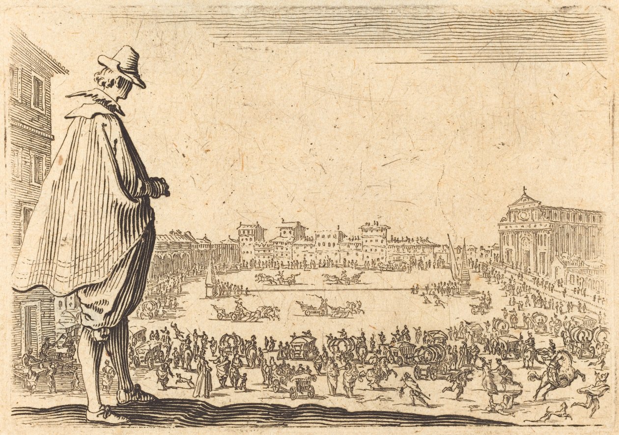 Piazza Santa Maria Novella, Florence - Jacques Callot