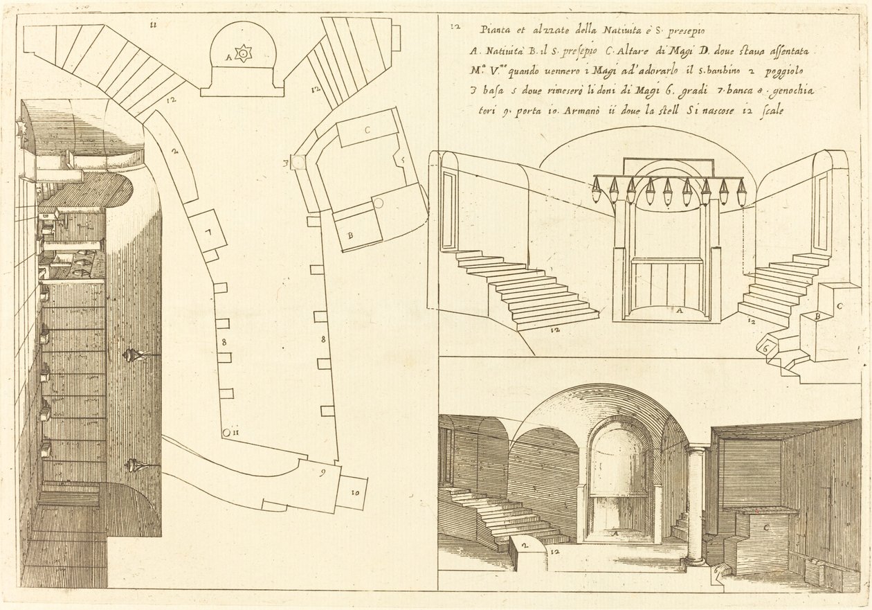 Plan et élévation de l
