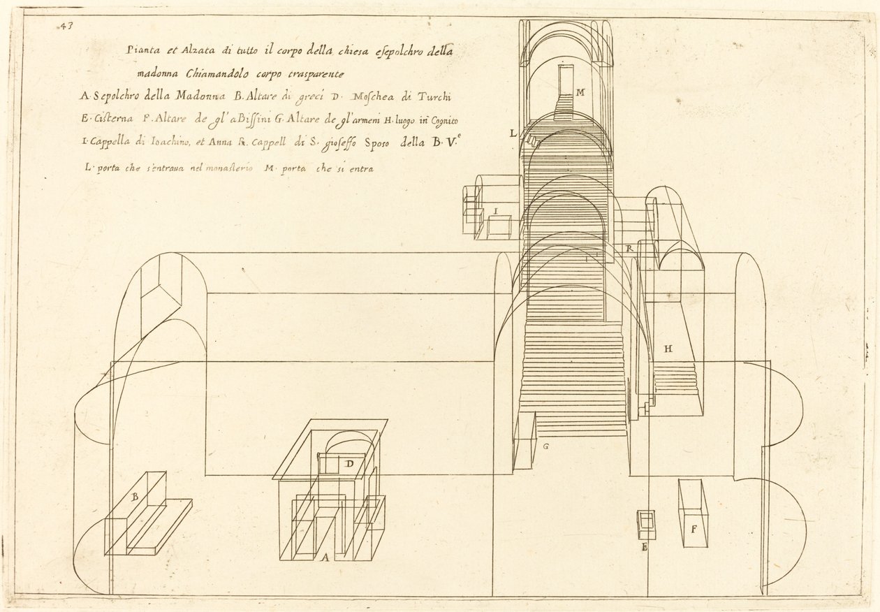 Plan et élévation de l