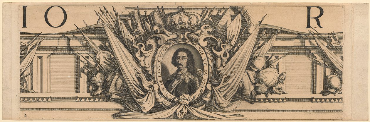 Portrait du roi Louis XIII - Jacques Callot
