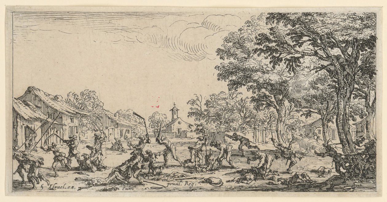 La vengeance des paysans - Jacques Callot
