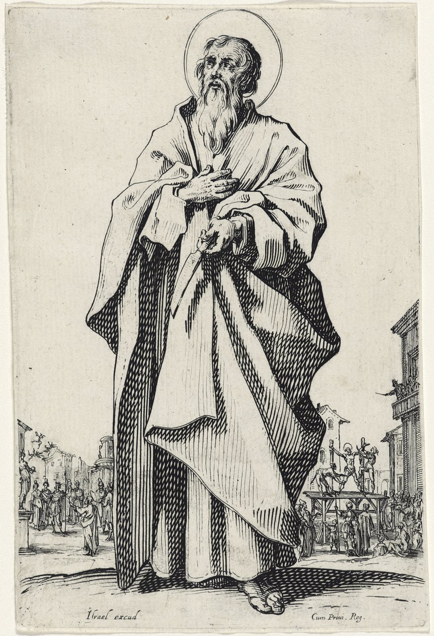 Saint Barthélemy de Les Grands Apôtres, 1631 - Jacques Callot