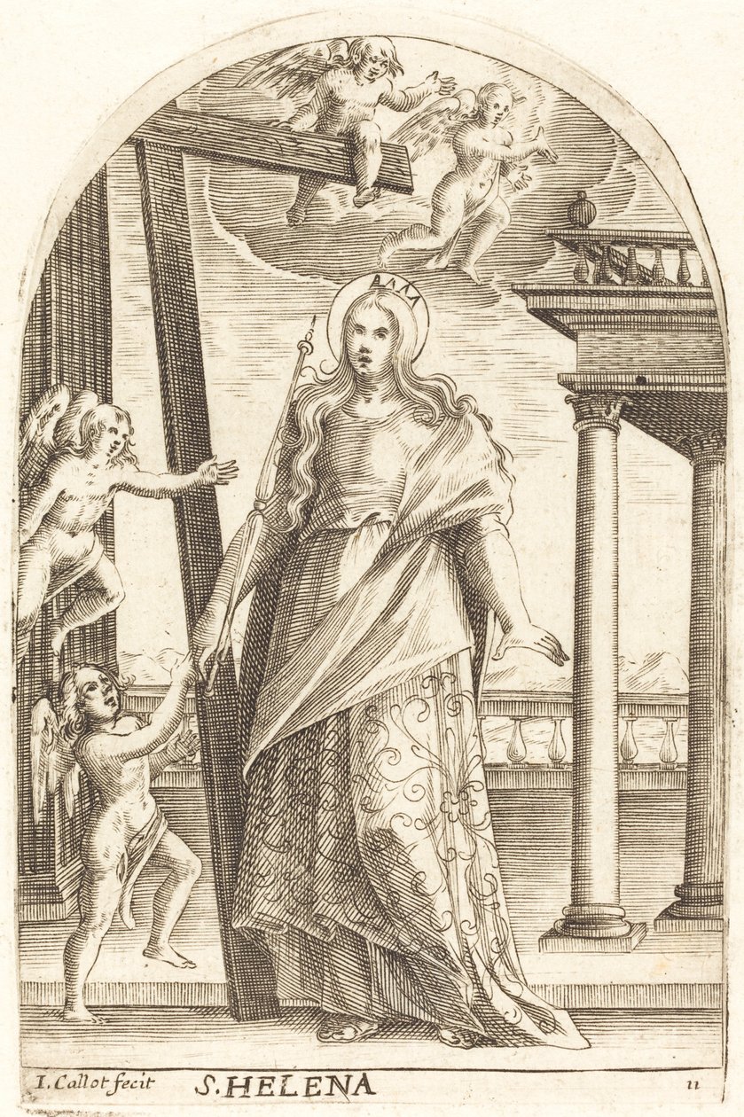 Sainte Hélène, 1608-1611 - Jacques Callot