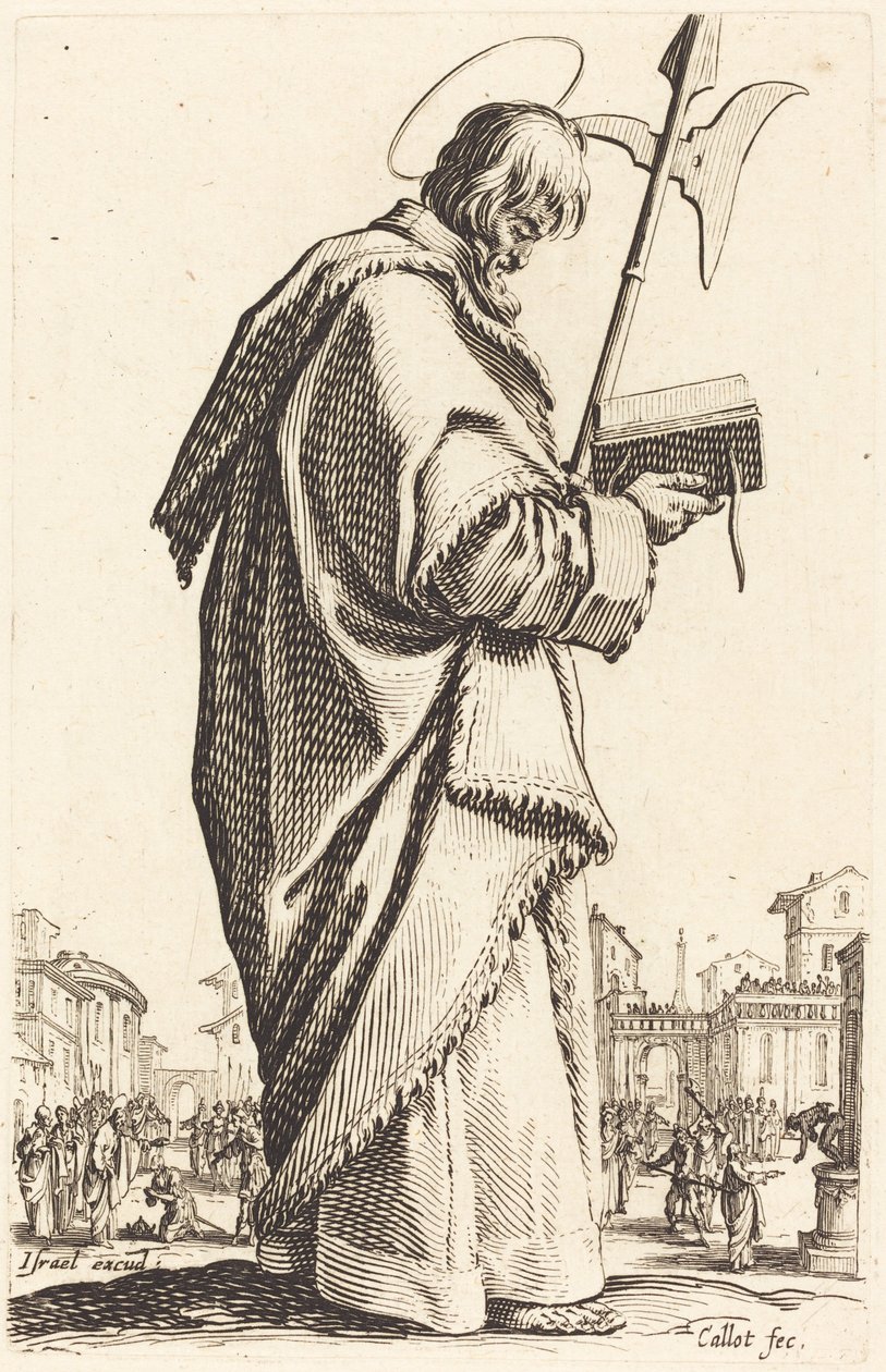 Saint Matthias - Jacques Callot