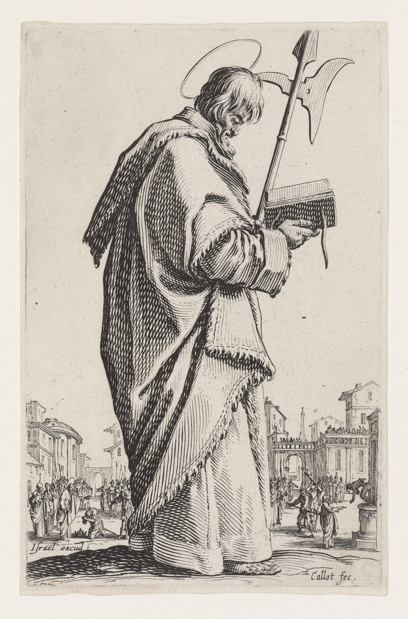 Saint Matthias de Les Grands Apôtres, 1631 - Jacques Callot