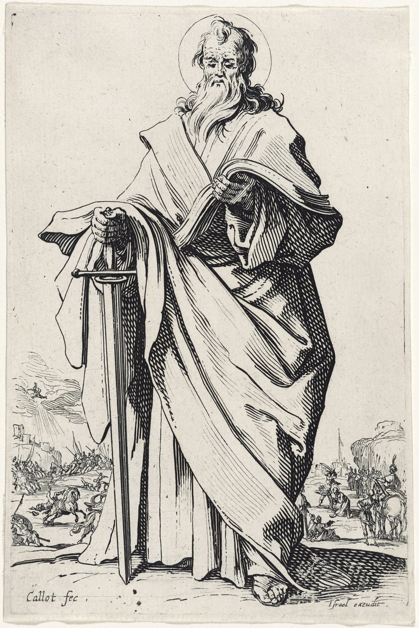 Saint Paul de Les Grands Apôtres, 1631 - Jacques Callot