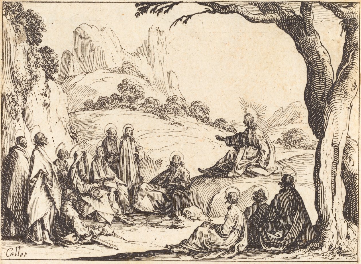 Sermon sur la montagne - Jacques Callot