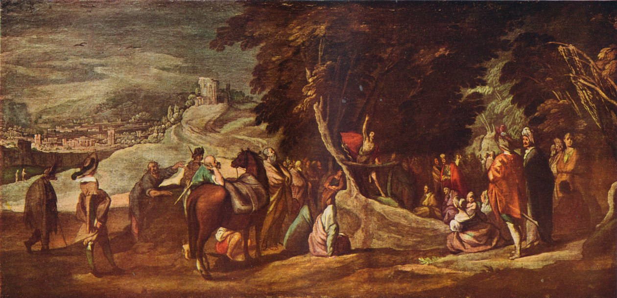 Saint Jean prêchant dans le désert, vers 1620-1635, 1924 - Jacques Callot