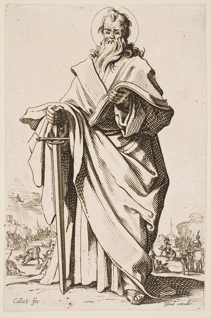 Saint Paul, de la série « Les grands apôtres » - Jacques Callot