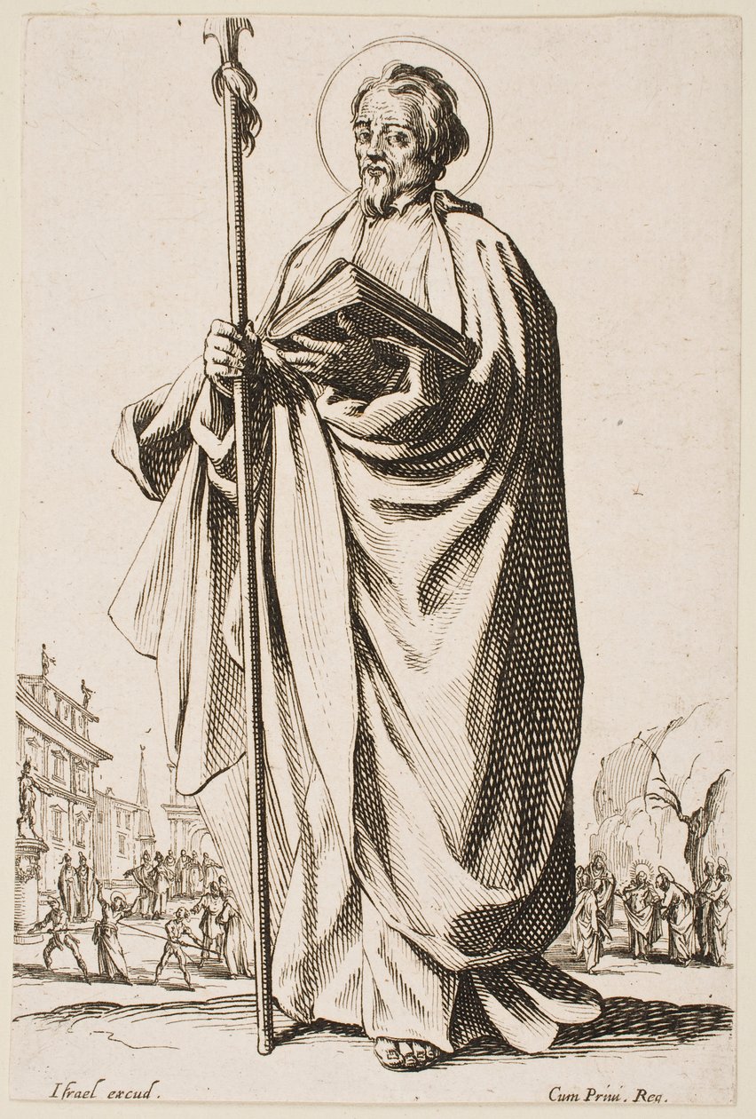 Saint Thomas, de la série « Les grands apôtres » - Jacques Callot