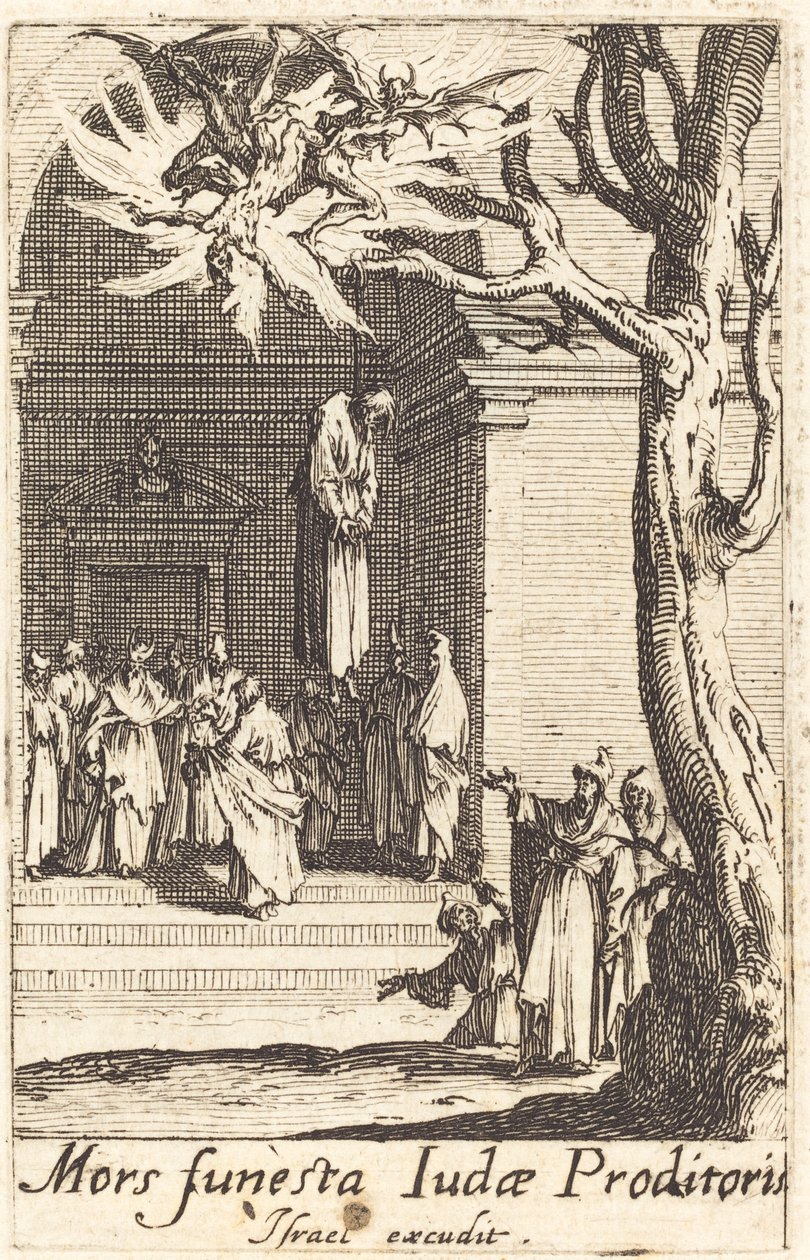 La mort de Judas - Jacques Callot