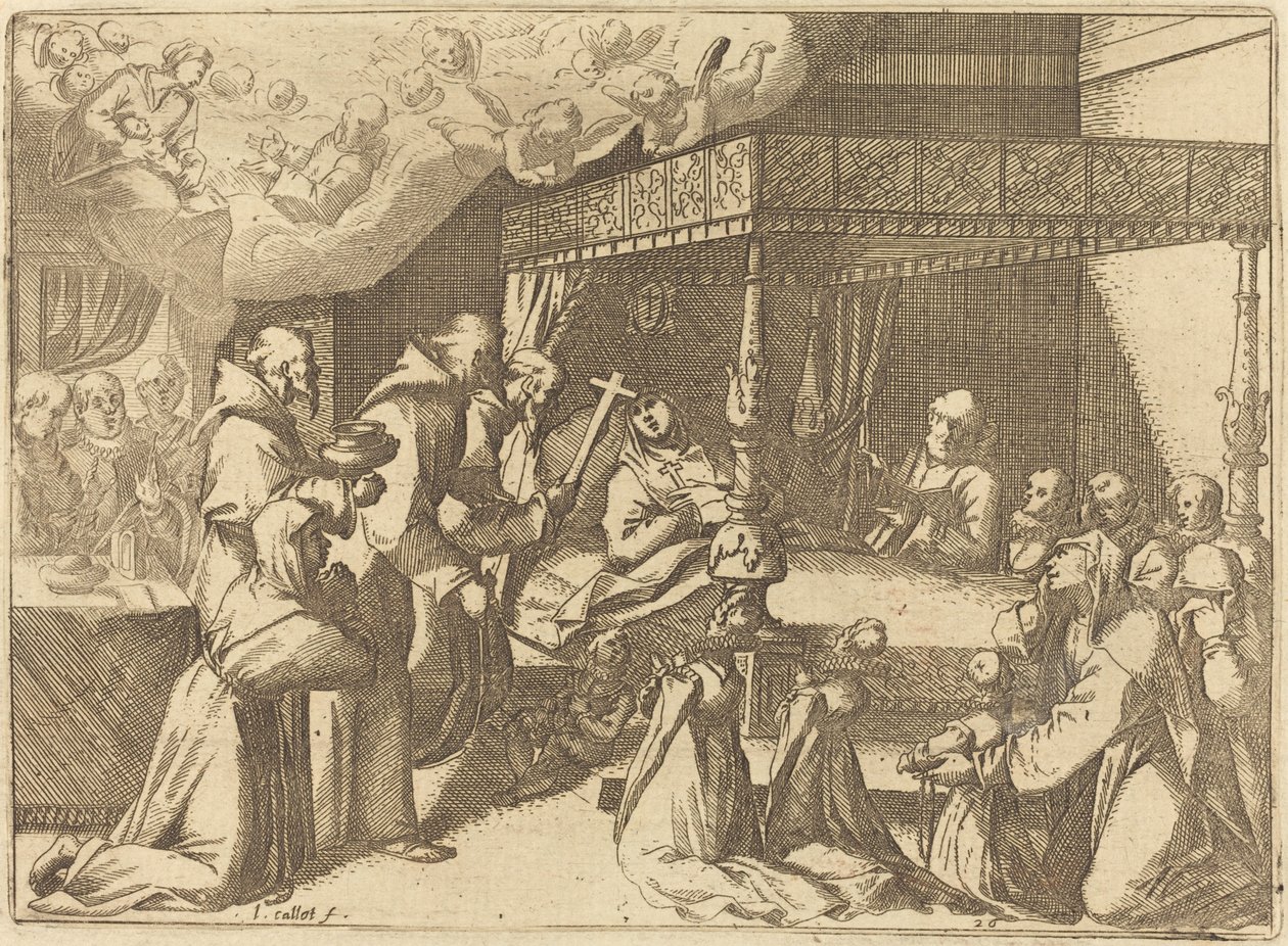 La mort de la reine - Jacques Callot