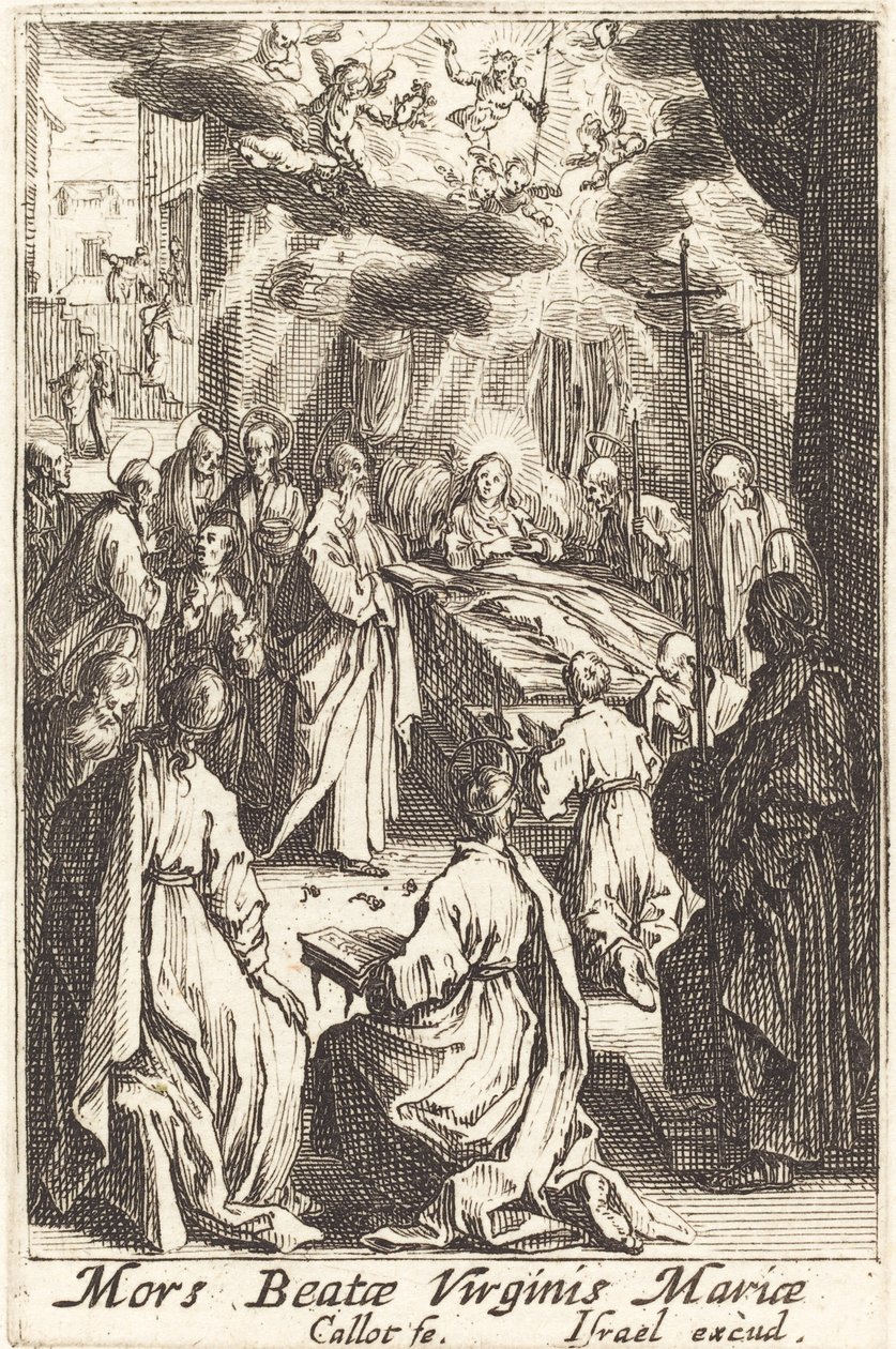 La mort de la Vierge, vers ou après 1630 - Jacques Callot