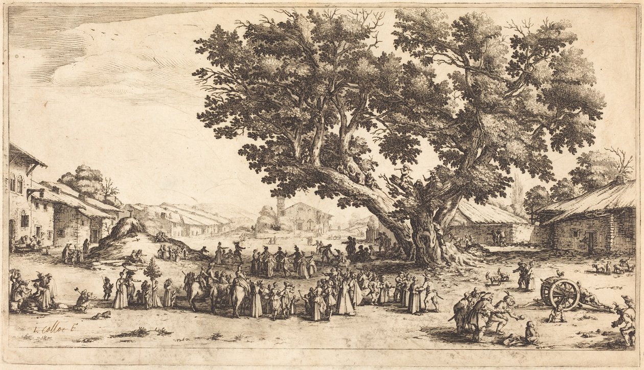 La foire de Xeuilley - Jacques Callot