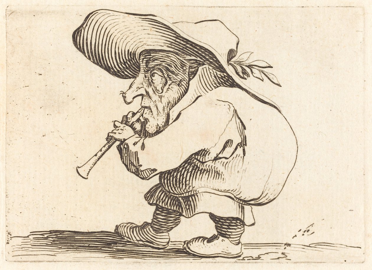 Le Joueur de Flageolet - Jacques Callot