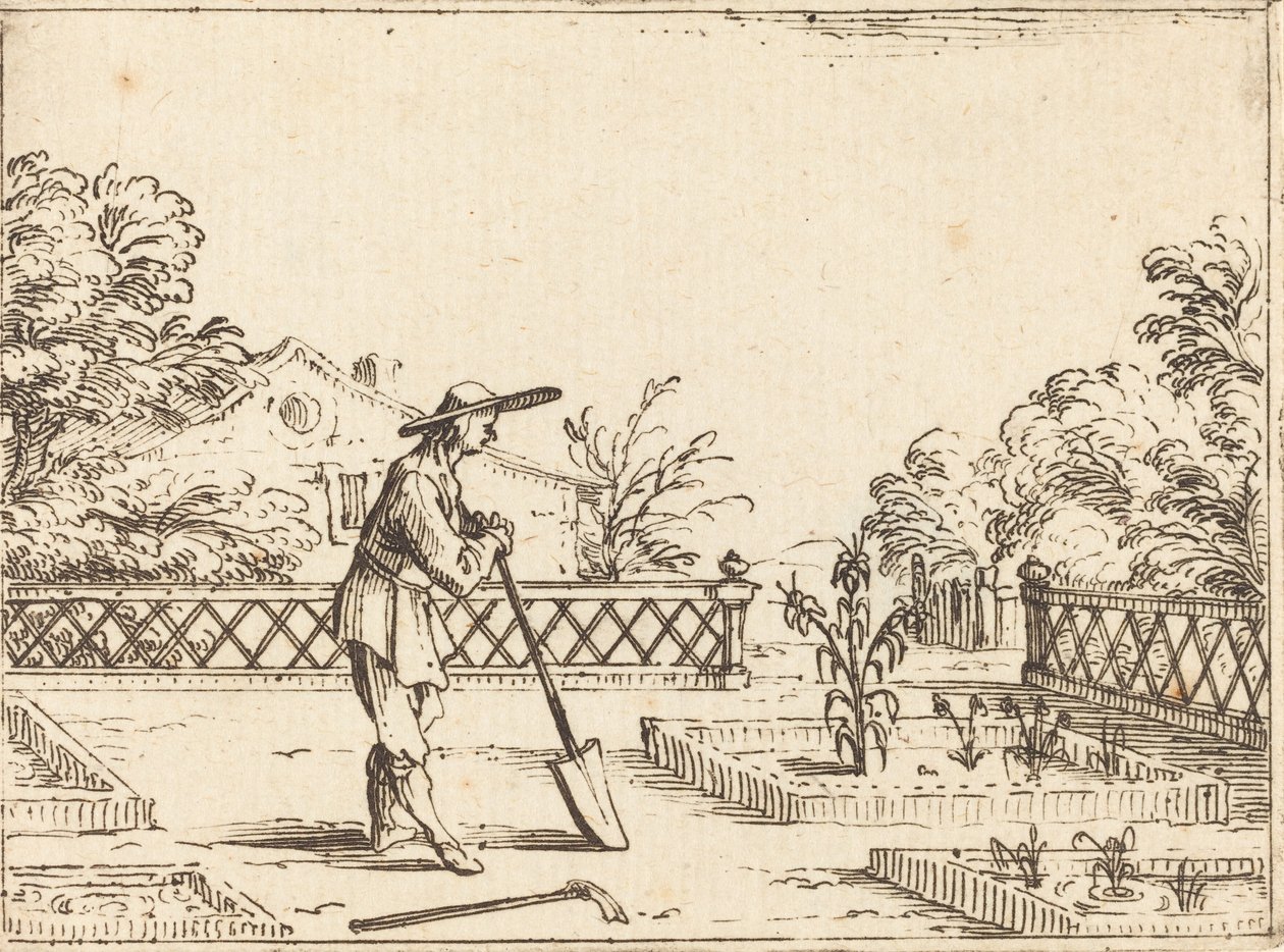 Le jardinier - Jacques Callot