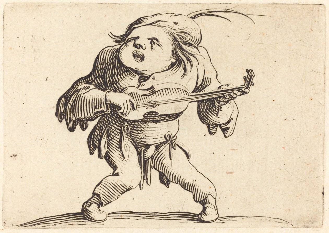 Le Joueur de Guitare - Jacques Callot