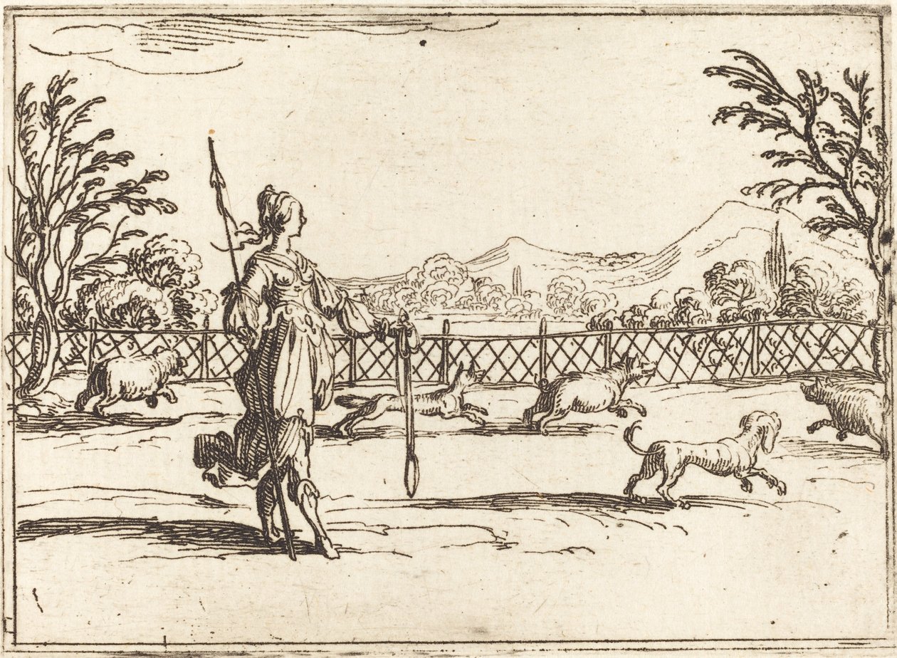 La Chasseresse - Jacques Callot