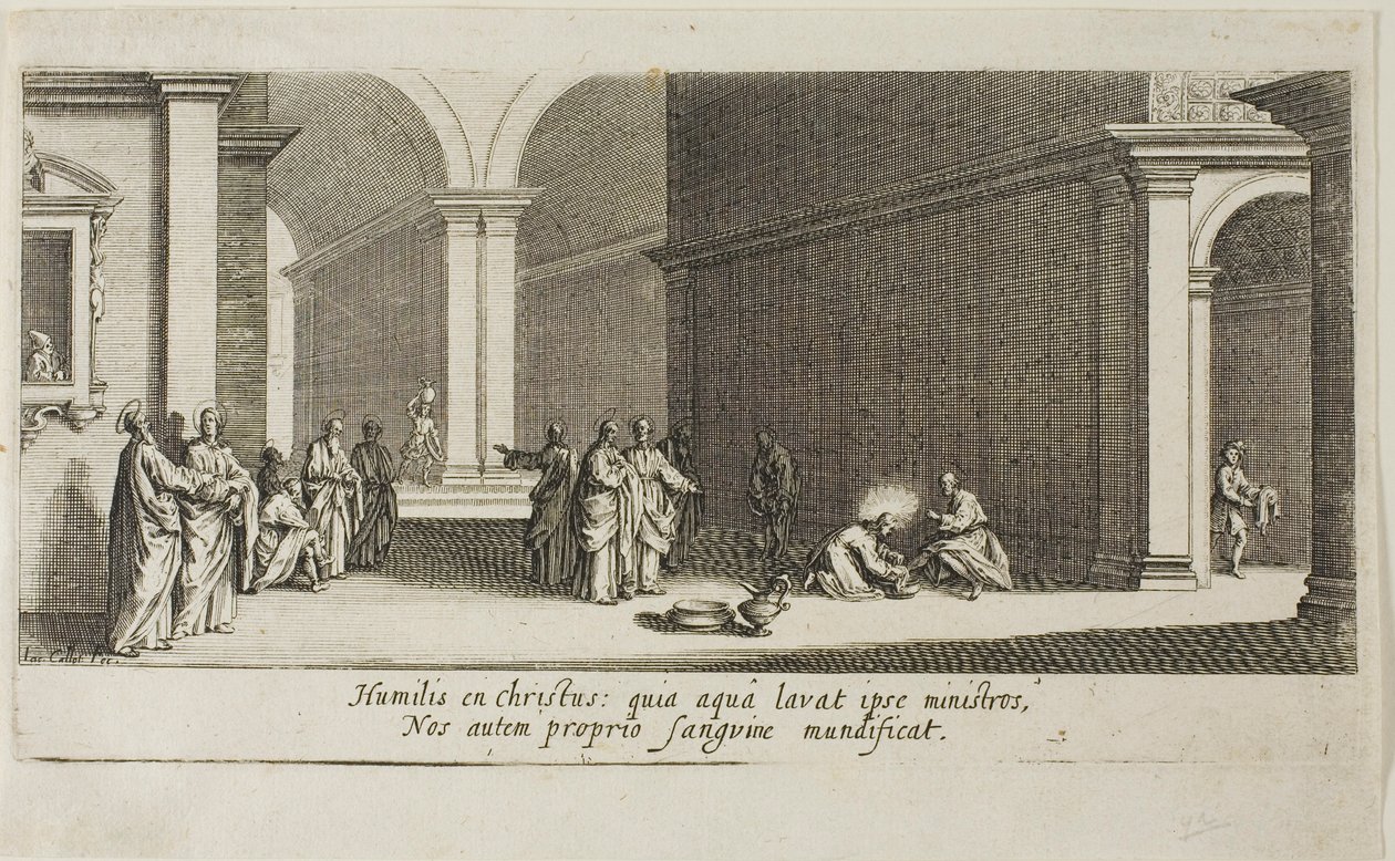Le Grand Rocher, de Diverses Scènes Conçues à Florence - Jacques Callot