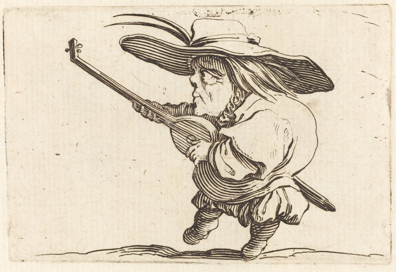 Le Joueur de Luth - Jacques Callot